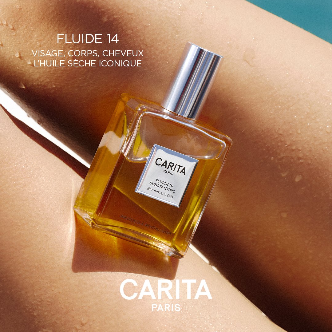 Carita Paris — Fluide 14, huile sèche iconique
